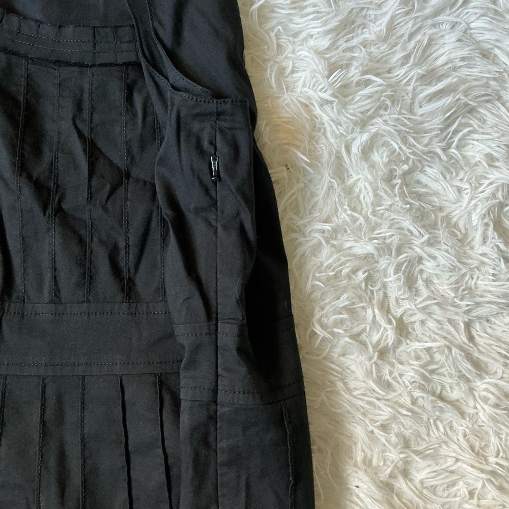 Tory Burch Black Pleated A-Line Dress – Size 8 | Cotton Blend - Picture 11 of 11
